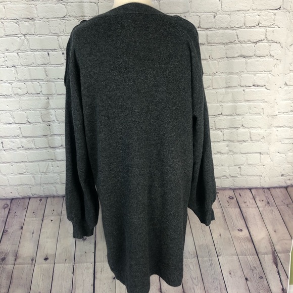 Madewell boatneck button wool sweater dress - Picture 4 of 8